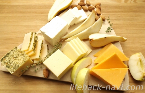 歯 白くする 自宅 チーズを食べる